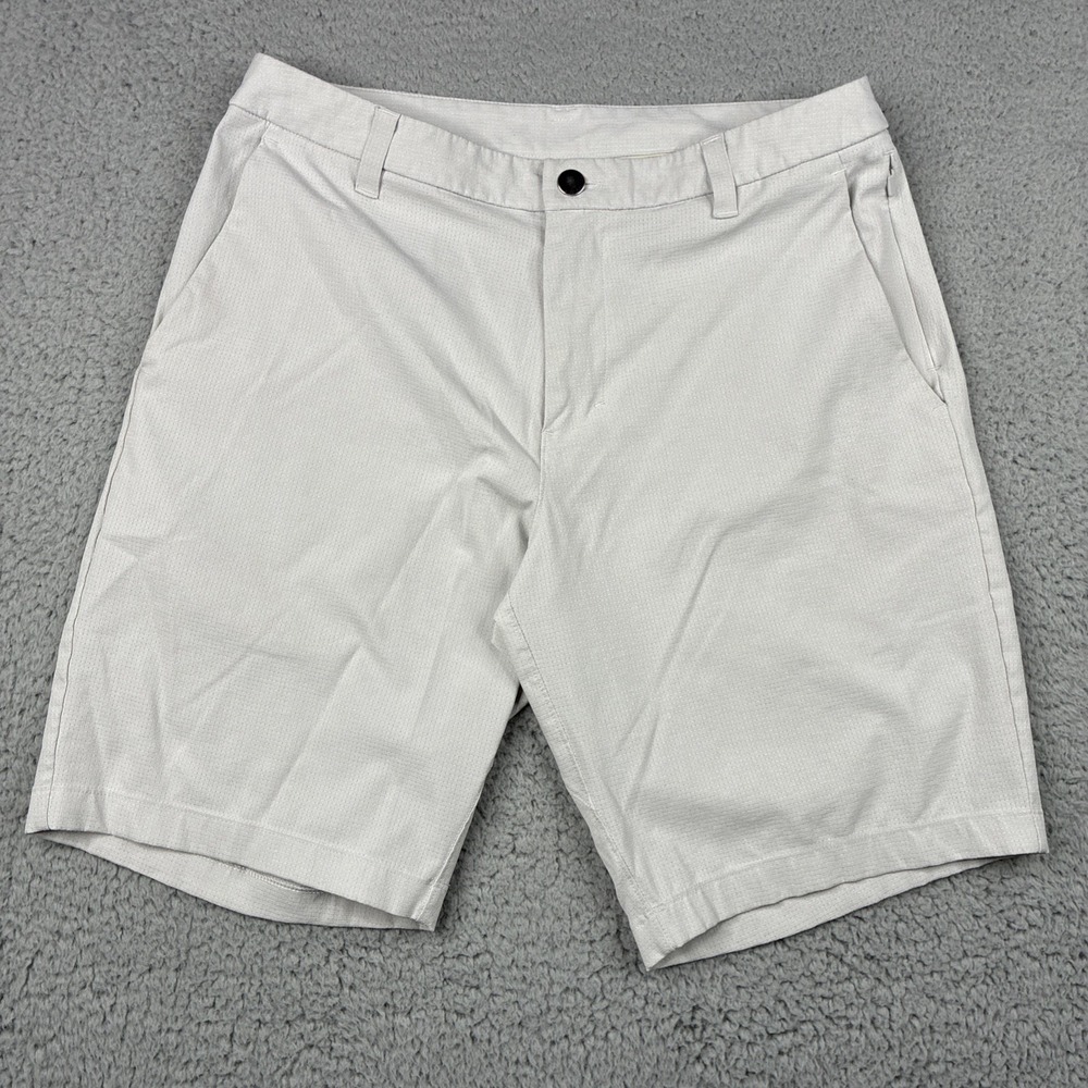 Lululemon Commission Shorts Men's 30 Gray Ripstop Stretch Chino LM7AK8